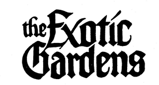 THE EXOTIC GARDENS logo