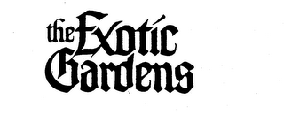 THE EXOTIC GARDENS logo
