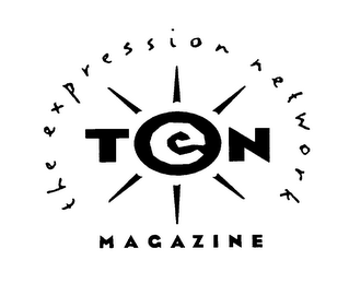 THE EXPRESSION NETWORK TEN MAGAZINE logo