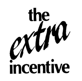 THE EXTRA INCENTIVE logo