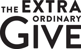 THE EXTRA ORDINARY GIVE logo