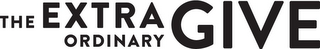THE EXTRA ORDINARY GIVE logo