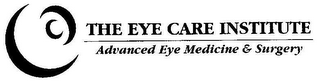 THE EYE CARE INSTITUTE ADVANCED EYE MEDICINE & SURGERY logo