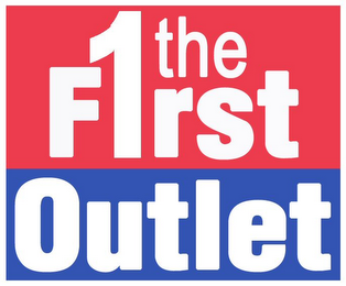 THE F1RST OUTLET logo