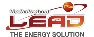 THE FACTS ABOUT LEAD THE ENERGY SOLUTION PB logo