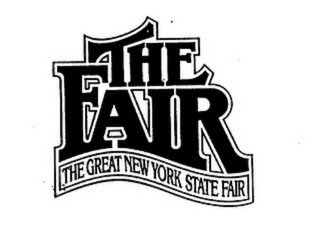 THE FAIR THE GREAT NEW YORK STATE FAIR logo