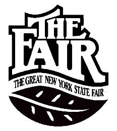 THE FAIR THE GREAT NEW YORK STATE FAIR logo