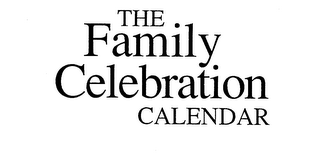 THE FAMILY CELEBRATION CALENDAR logo