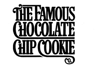 THE FAMOUS CHOCOLATE CHIP COOKIE CO. logo