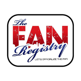 THE FAN REGISTRY LET'S OFFICIALIZE THE FAN logo