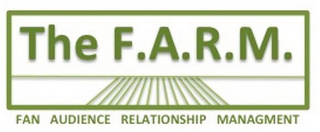 THE F.A.R.M. FAN AUDIENCE RELATIONSHIP MANAGEMENT logo