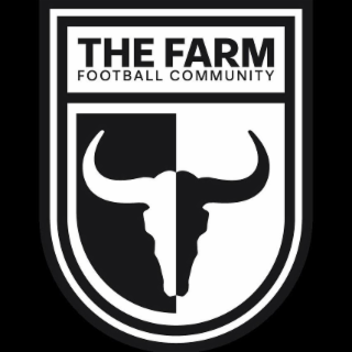 THE FARM FOOTBALL COMMUNITY logo