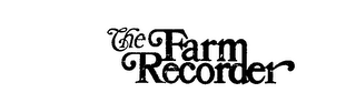 THE FARM RECORDER logo