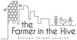 THE FARMER IN THE HIVE ARTISAN STREET CUISINE logo