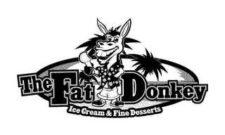 THE FAT DONKEY ICE CREAM & FINE DESSERTS logo