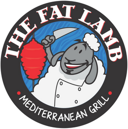 THE FAT LAMB MEDITERRANEAN GRILL logo