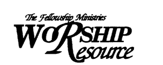 THE FELLOWSHIP MINISTRIES WORSHIP RESOURCE logo