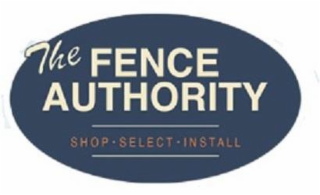 THE FENCE AUTHORITY SHOP • SELECT • INSTALL logo