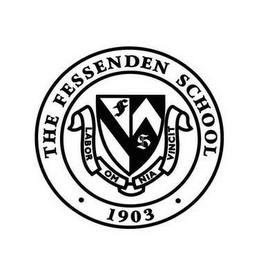 THE FESSENDEN SCHOOL 1903 FS LABOR OMNIA VINCIT logo