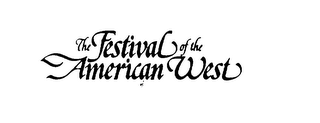 THE FESTIVAL OF THE AMERICAN WEST logo
