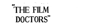 THE FILM DOCTORS logo