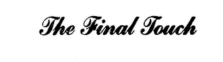 THE FINAL TOUCH logo