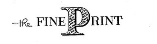 THE FINE PRINT logo