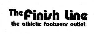 THE FINISH LINE THE ATHLETIC FOOTWEAR OUTLET logo