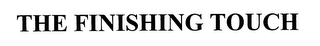 THE FINISHING TOUCH logo