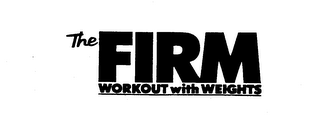 THE FIRM WORKOUT WITH WEIGHTS logo