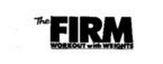 THE FIRM WORKOUT WITH WEIGHTS logo