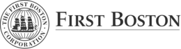 THE FIRST BOSTON CORPORATION FIRST BOSTON
