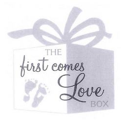 THE FIRST COMES LOVE BOX logo