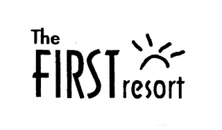 THE FIRST RESORT logo