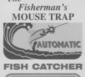 THE FISHERMAN'S MOUSE TRAP AUTOMATIC FISH CATCHER logo