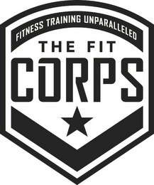 THE FIT CORPS FITNESS TRAINING UNPARALLELED logo