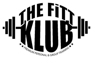 THE FITT KLUB PREMIUM PERSONAL & GROUP TRAINING logo