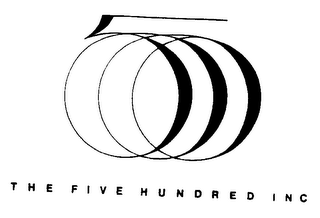 THE FIVE HUNDRED INC logo