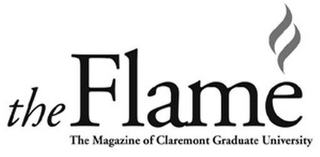 THE FLAME THE MAGAZINE OF CLAREMONT GRADUATE UNIVERSITY logo