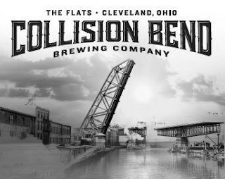 THE FLATS · CLEVELAND, OHIO COLLISION BEND BREWING COMPANY logo