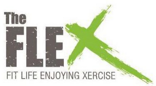 THE FLEX FIT LIFE ENJOYING XERCISE logo
