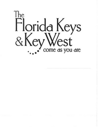 THE FLORIDA KEYS & KEY WEST COME AS YOUARE logo