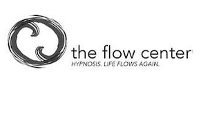 THE FLOW CENTER HYPNOSIS.  LIFE FLOWS AGAIN logo
