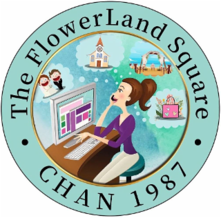 · THE FLOWERLAND SQUARE · CHAN 1987 logo