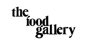THE FOOD GALLERY logo