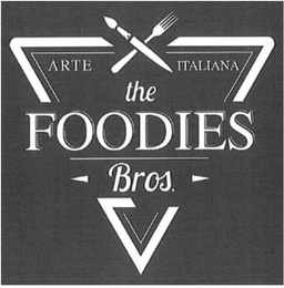 THE FOODIES BROS. ARTE ITALIANA logo