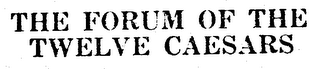 THE FORUM logo