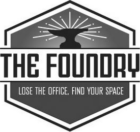 THE FOUNDRY LOSE THE OFFICE, FIND YOUR SPACE logo