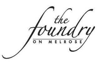 THE FOUNDRY ON MELROSE logo