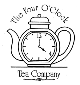 THE FOUR O'CLOCK TEA COMPANY logo